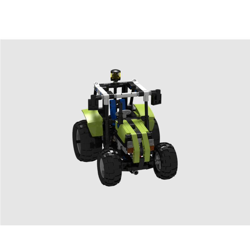 Agriculture Farming Certificate - MOC-46194 نموذج مكعبات بناء جرار زراعي