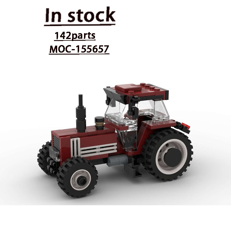 Agriculture Farming Certificate - MOC-155657 نموذج مكعبات بناء جرار زراعي